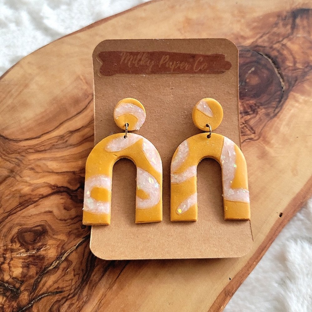 OOAK Handmade Clay Earrings
